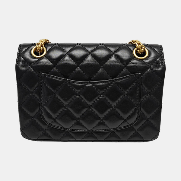 2.55 224 (mini) Quilted Vintage Calf Black