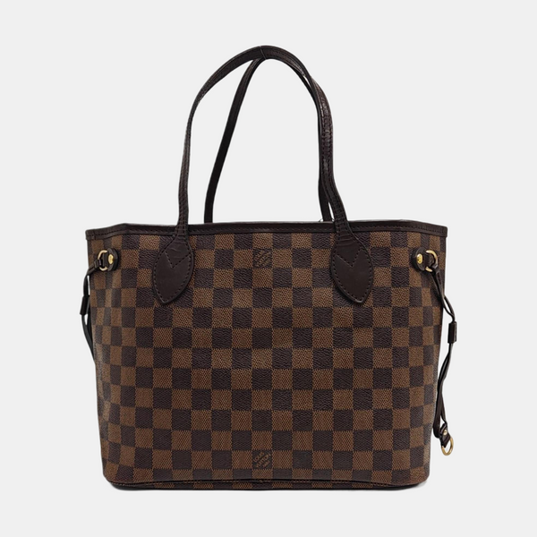 NEVERFULL PM Damier Ebene Coated Canvas Brown