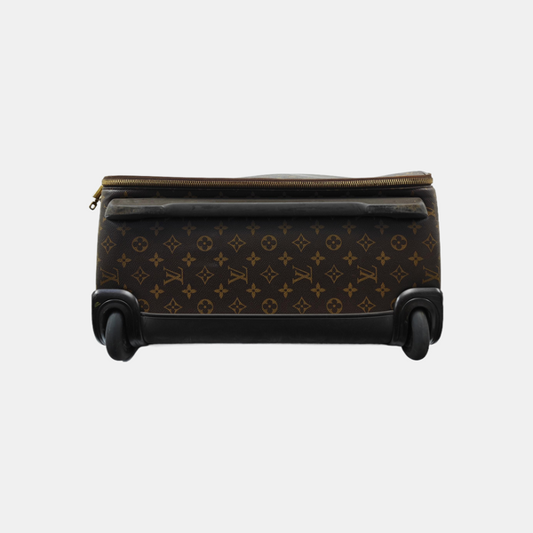 Monogram Coated Canvas Luggage Brown