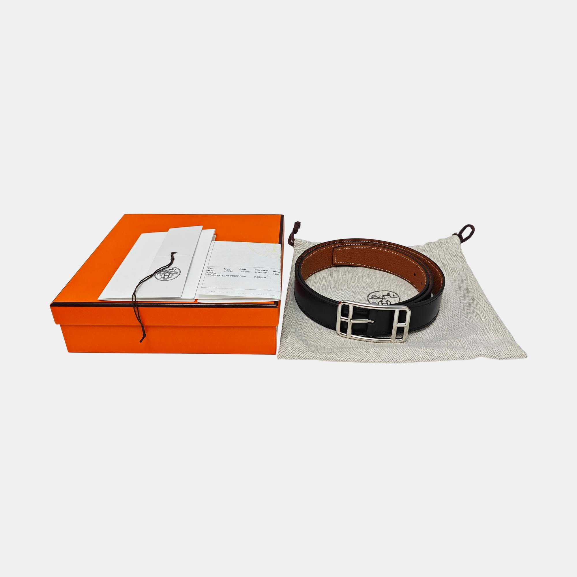 Leather Belt Black