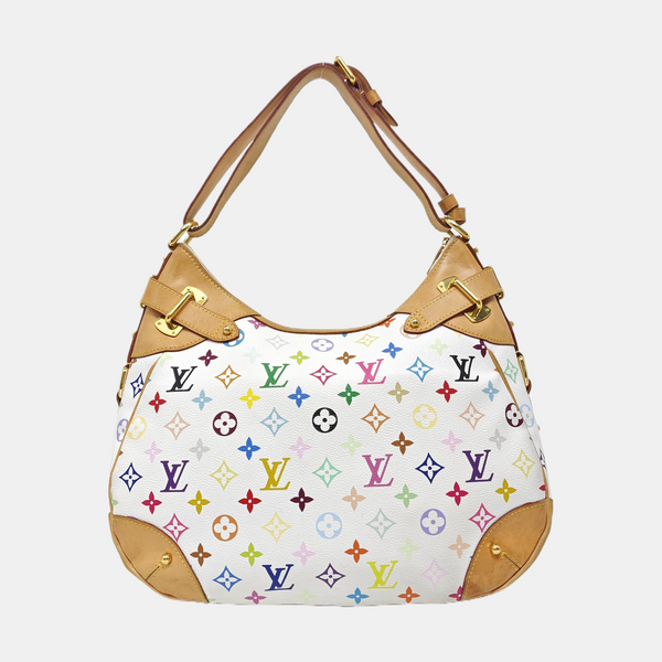 LV × TM GRETA Monogram Coated Canvas White