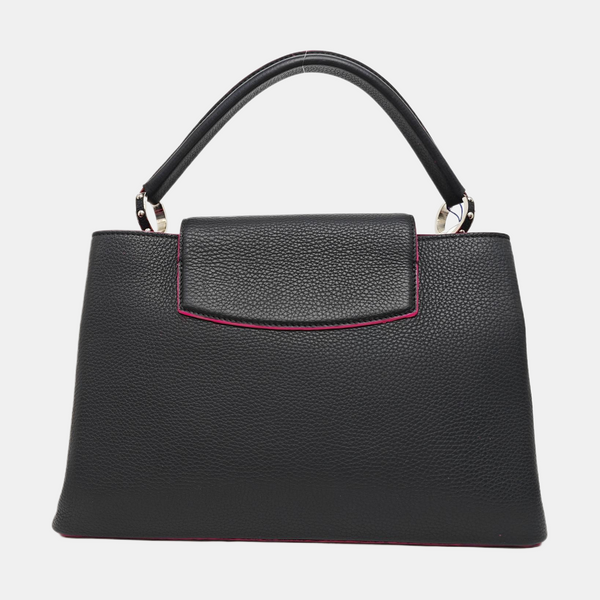 CAPUCINES GM Calfskin Black