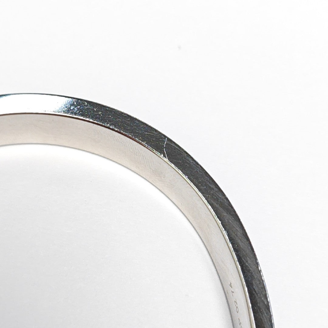 Kelly Metal Silver Bangle