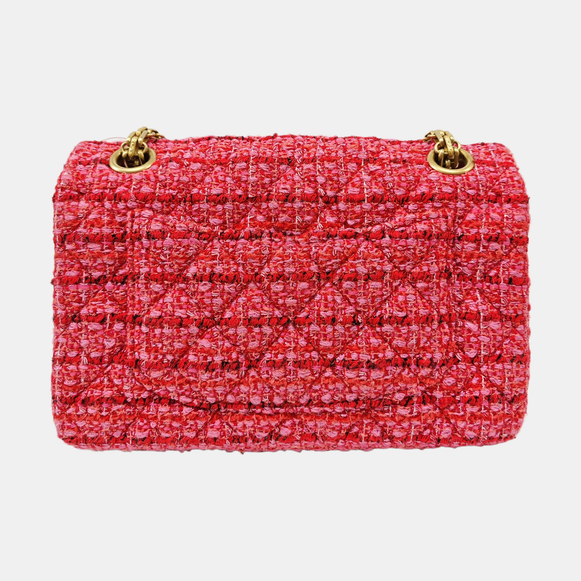 2.55 WOC Quilted Fabric Red
