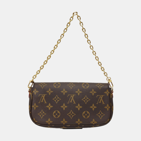 IVY Monogram Coated Canvas Brown