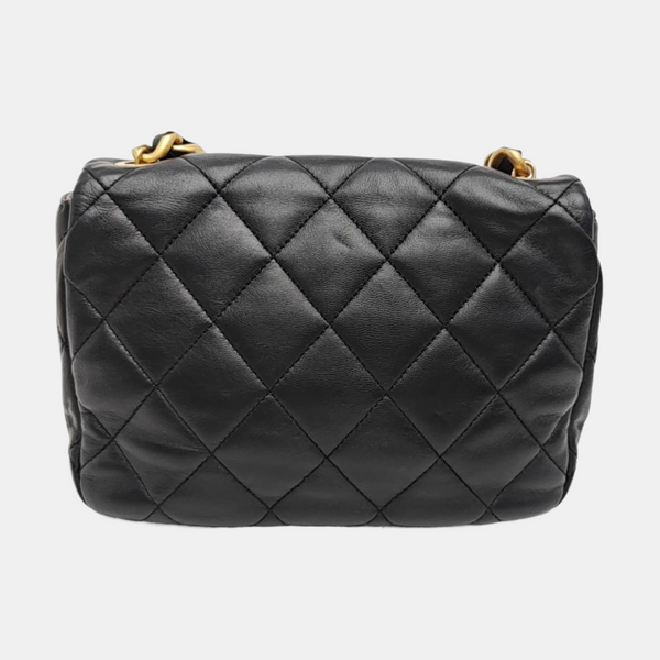 CLASSIC FLAP Mini Quilted Lambskin Black
