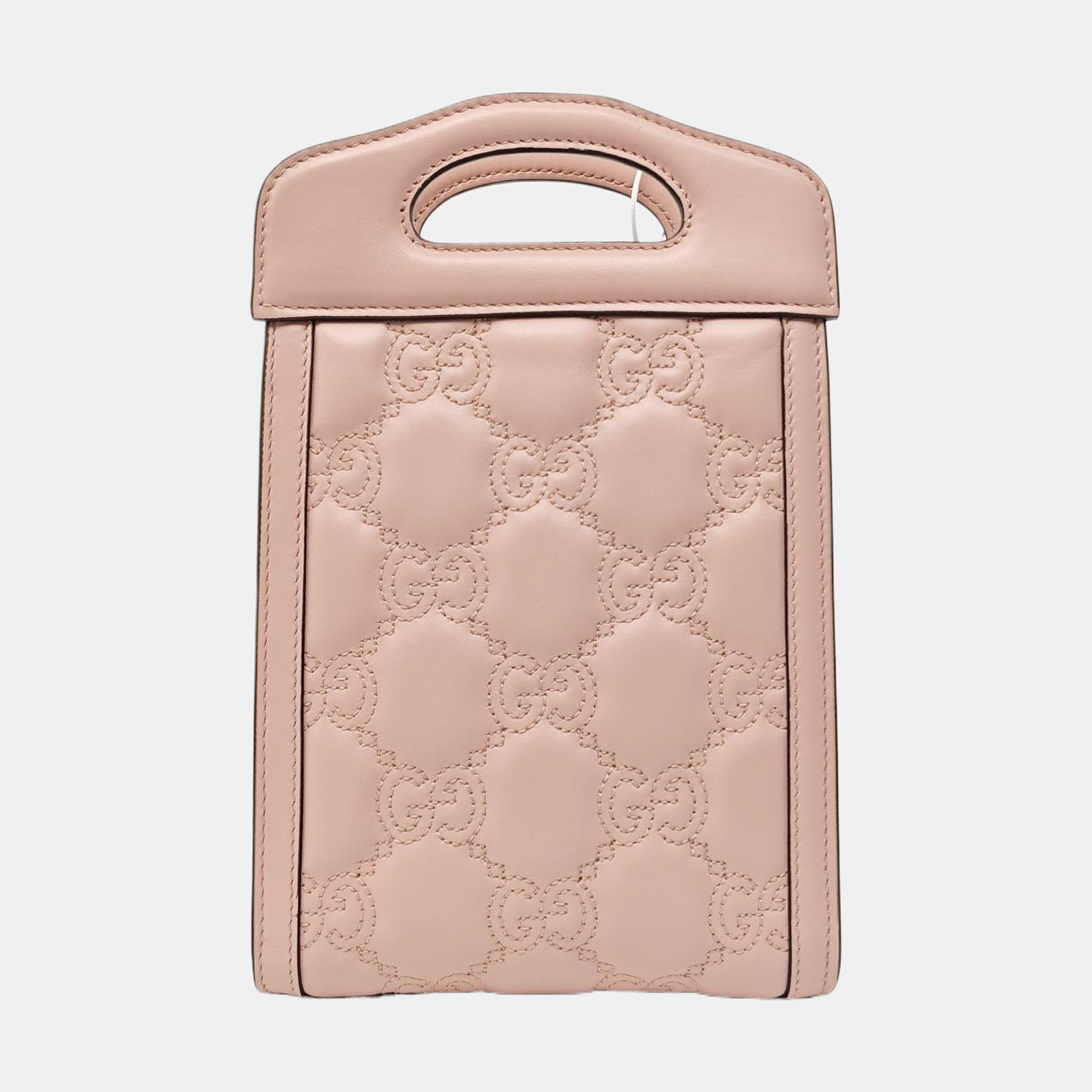 Quilted Calfskin Shoulder Bag Pink