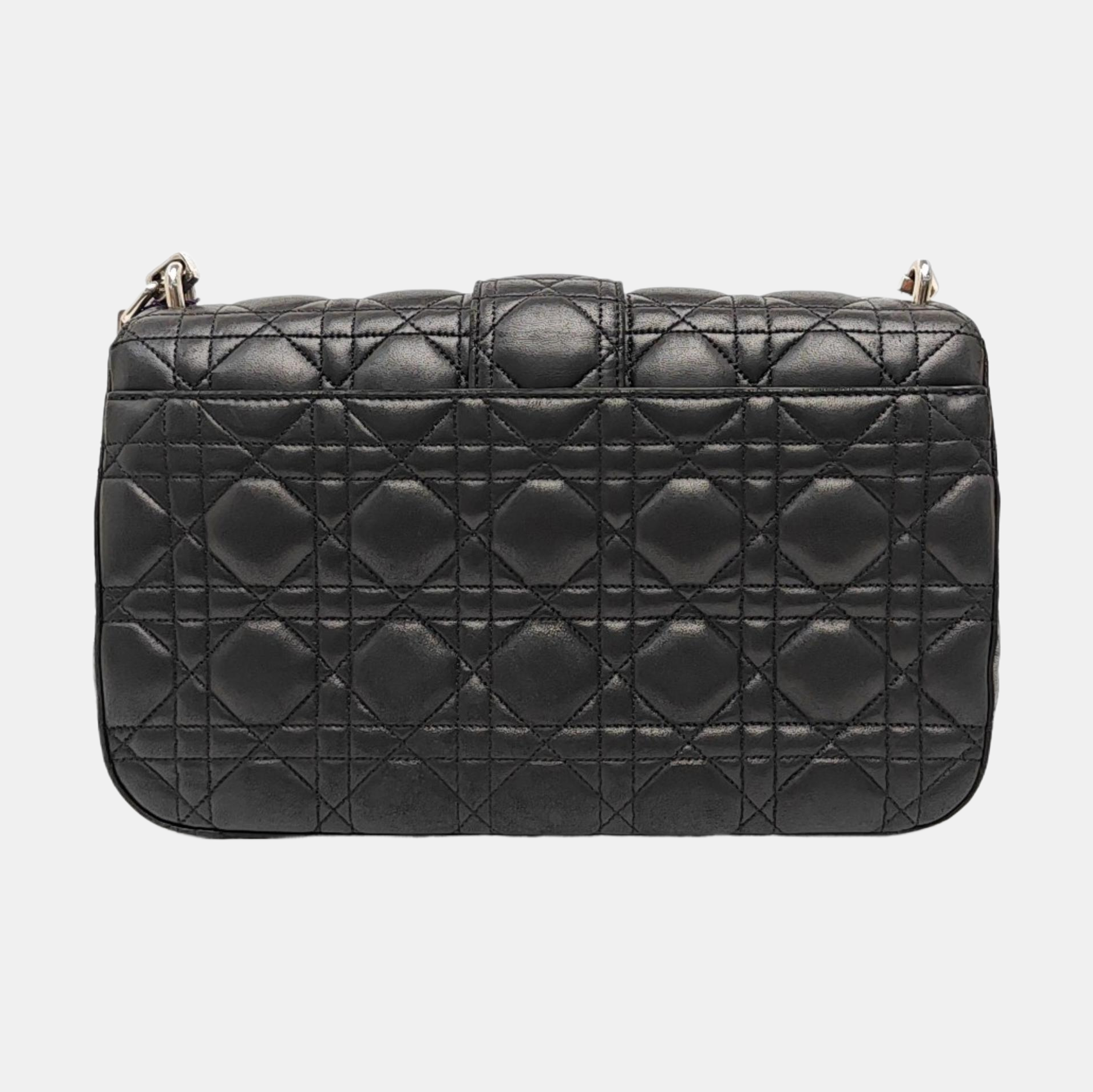 Miss Dior Cannage Lambskin Black