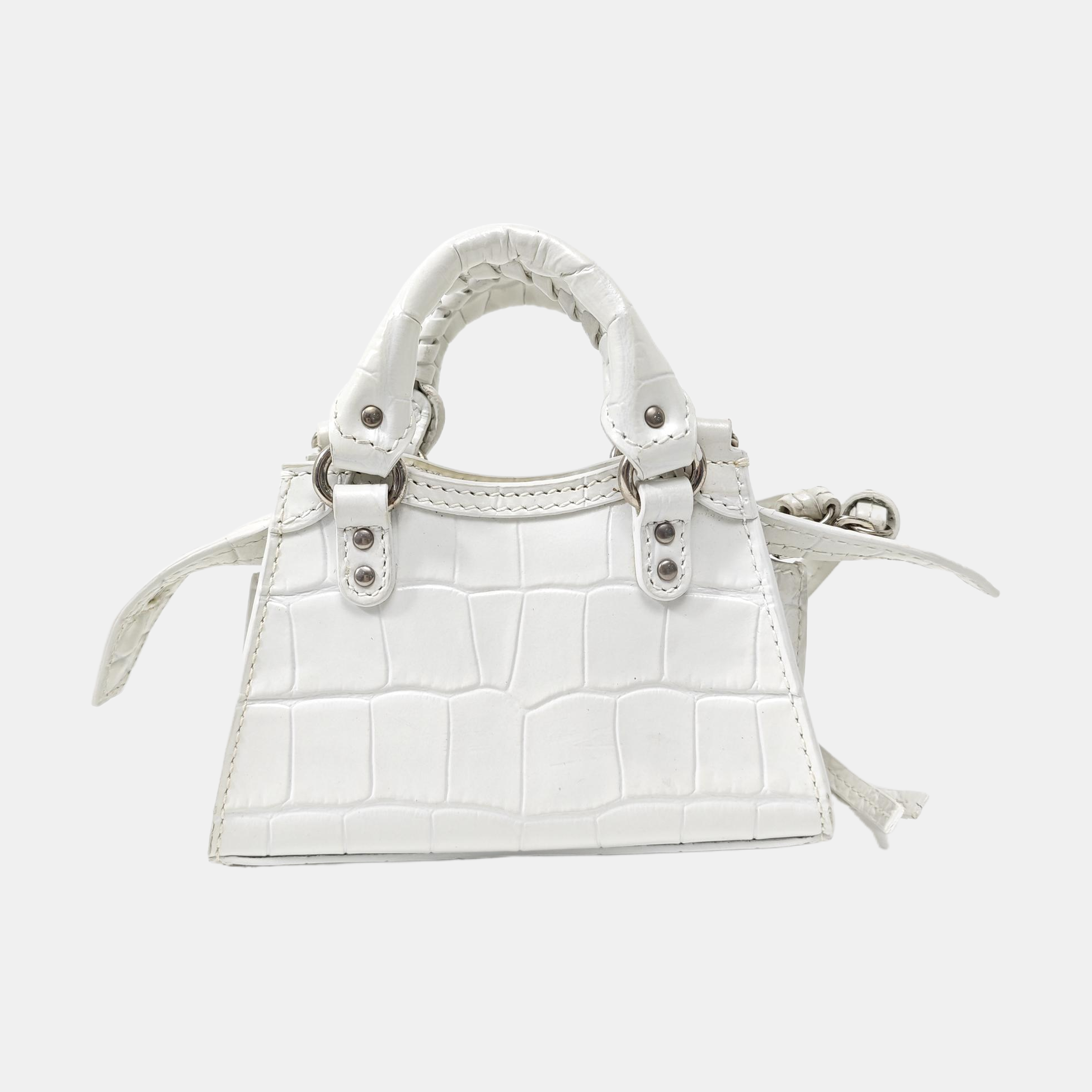 Neo Classic Nano Calfskin White