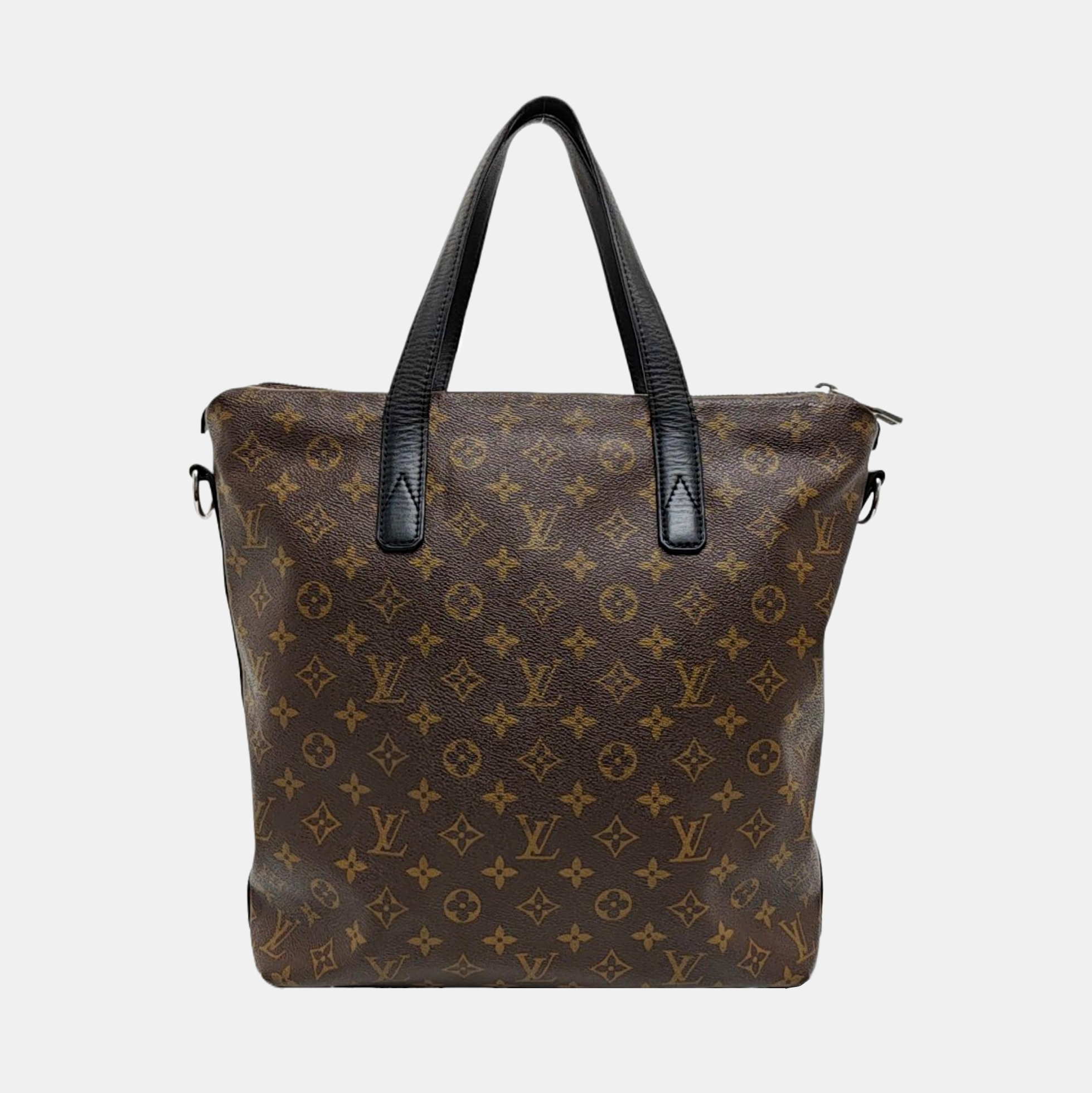 KITAN Monogram Coated Canvas Brown