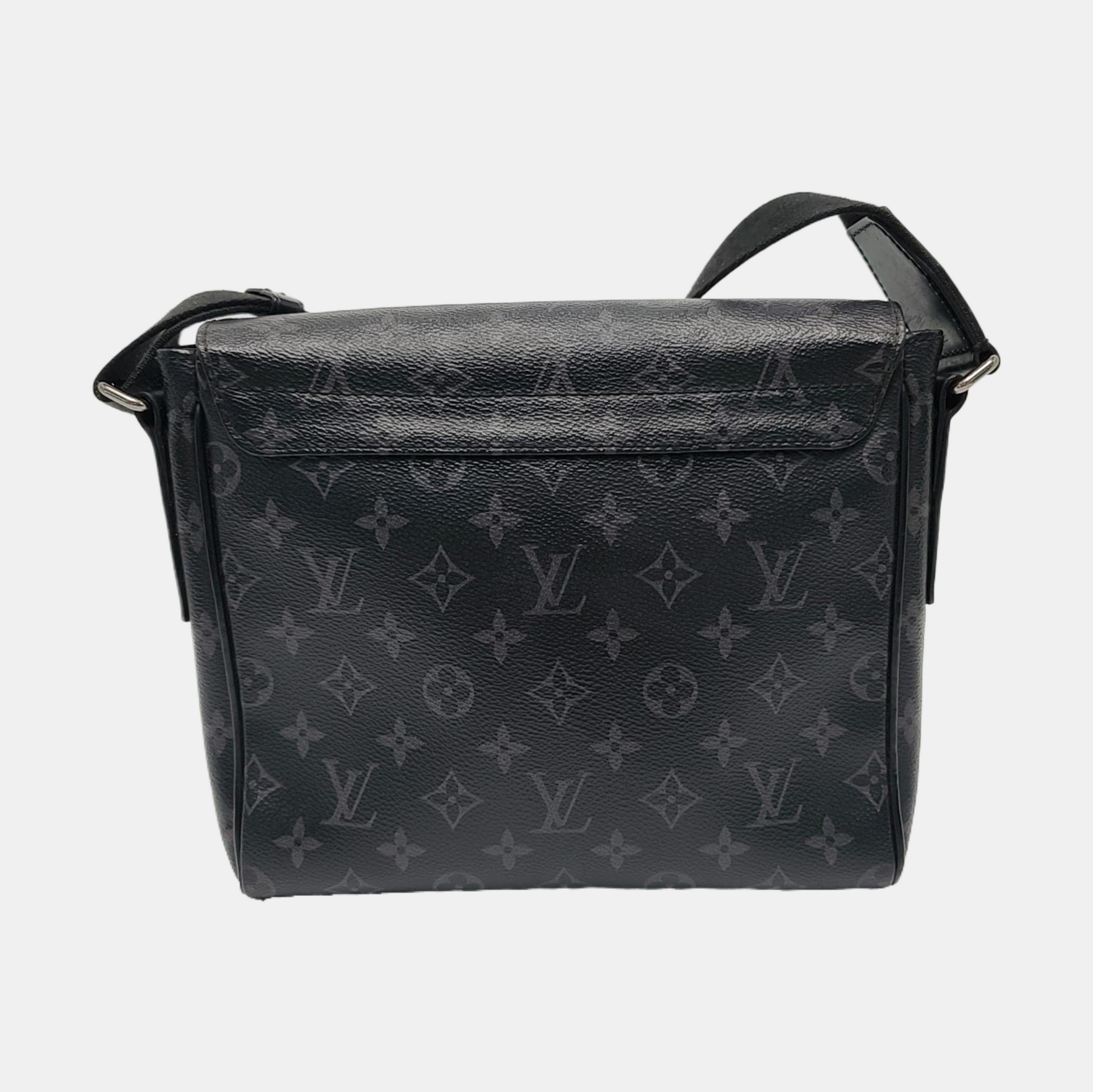 DISTRICT PM Monogram Coated Canvas Gray