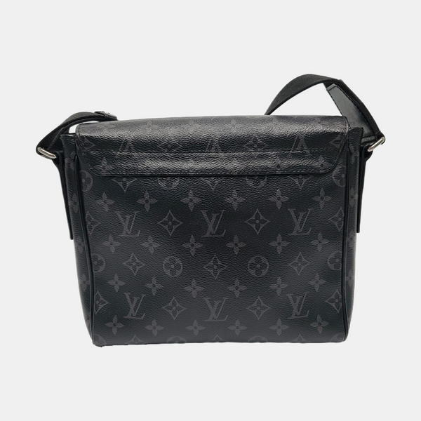 DISTRICT PM Monogram Coated Canvas Gray