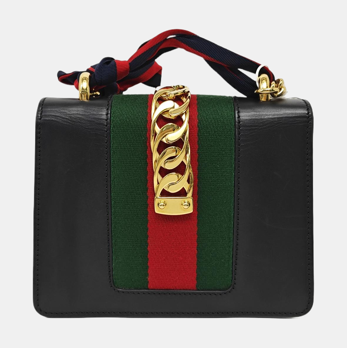 Sylvie Mini Calfskin Black