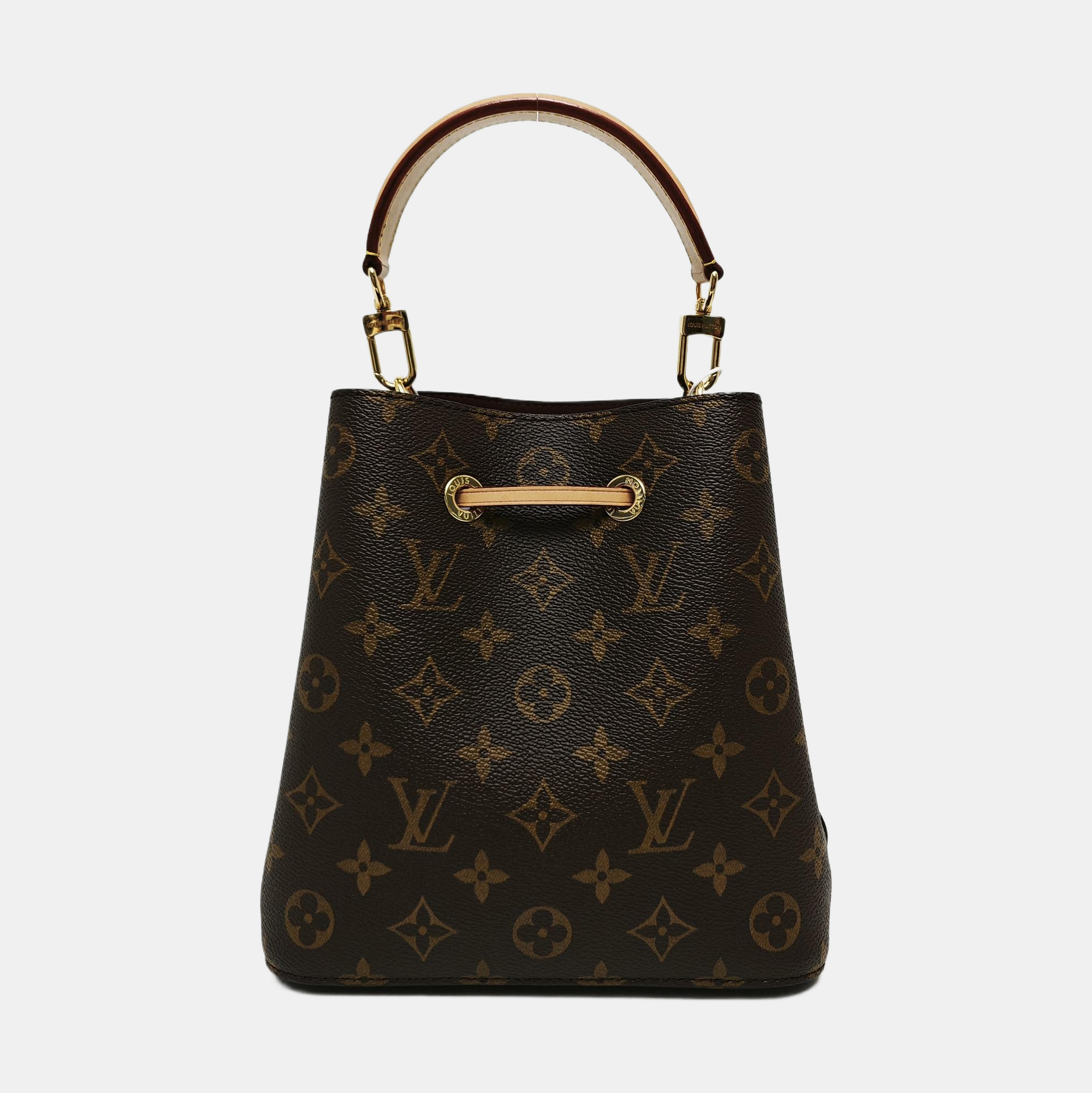 NÉONOÉ BB Monogram Coated Canvas Brown