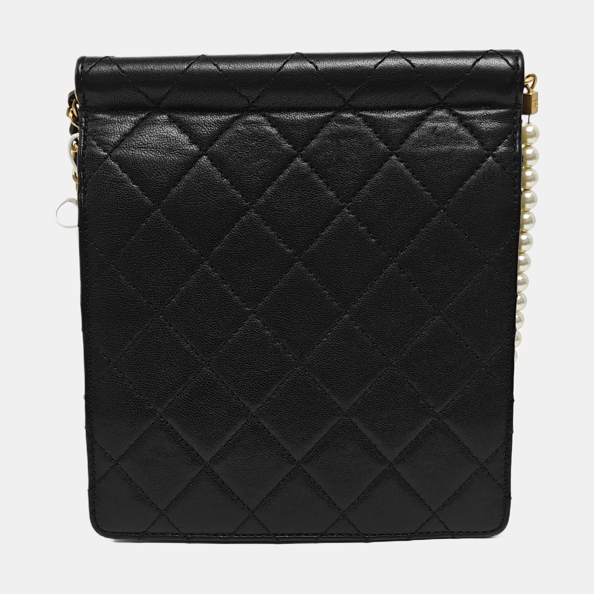 EX FLAP Quilted Calfskin Black