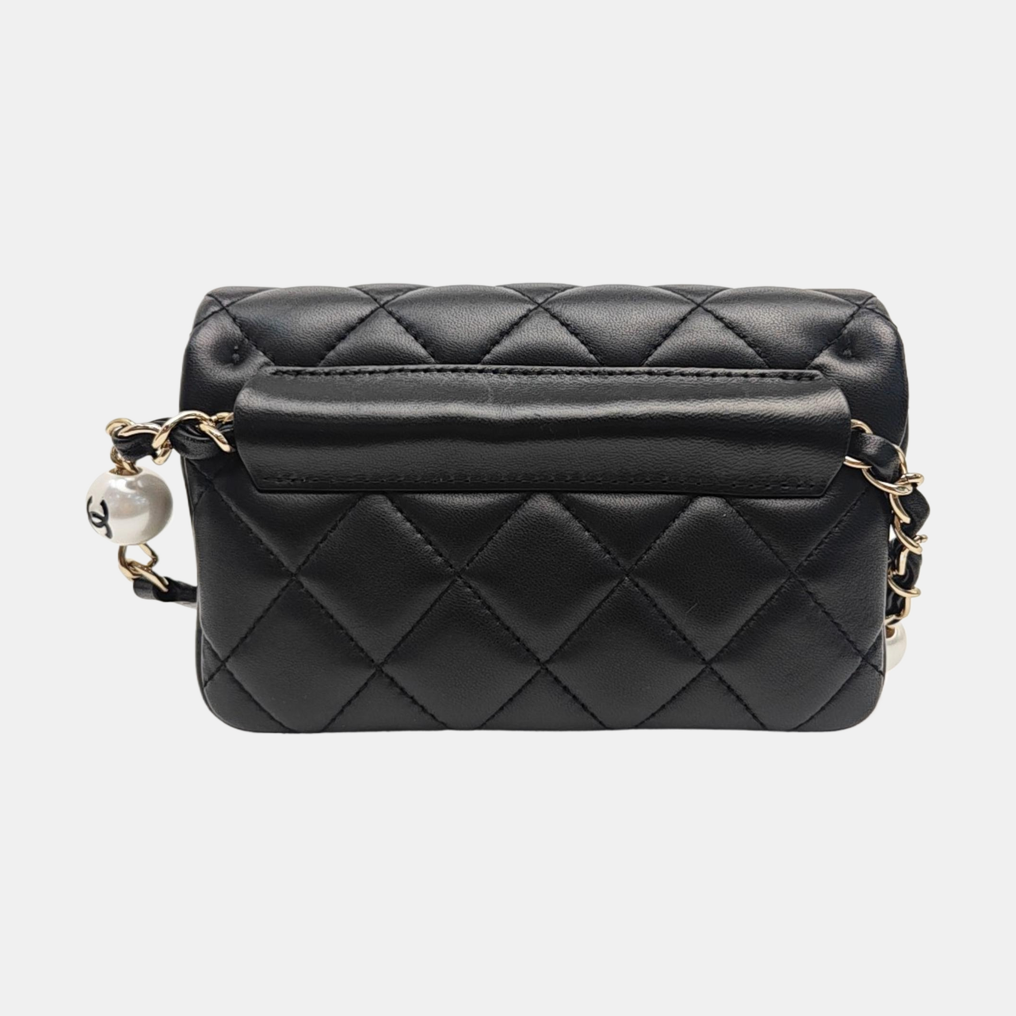CLASSIC FLAP Mini Quilted Lambskin Black