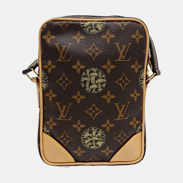AMAZON Monogram Coated Canvas Brown