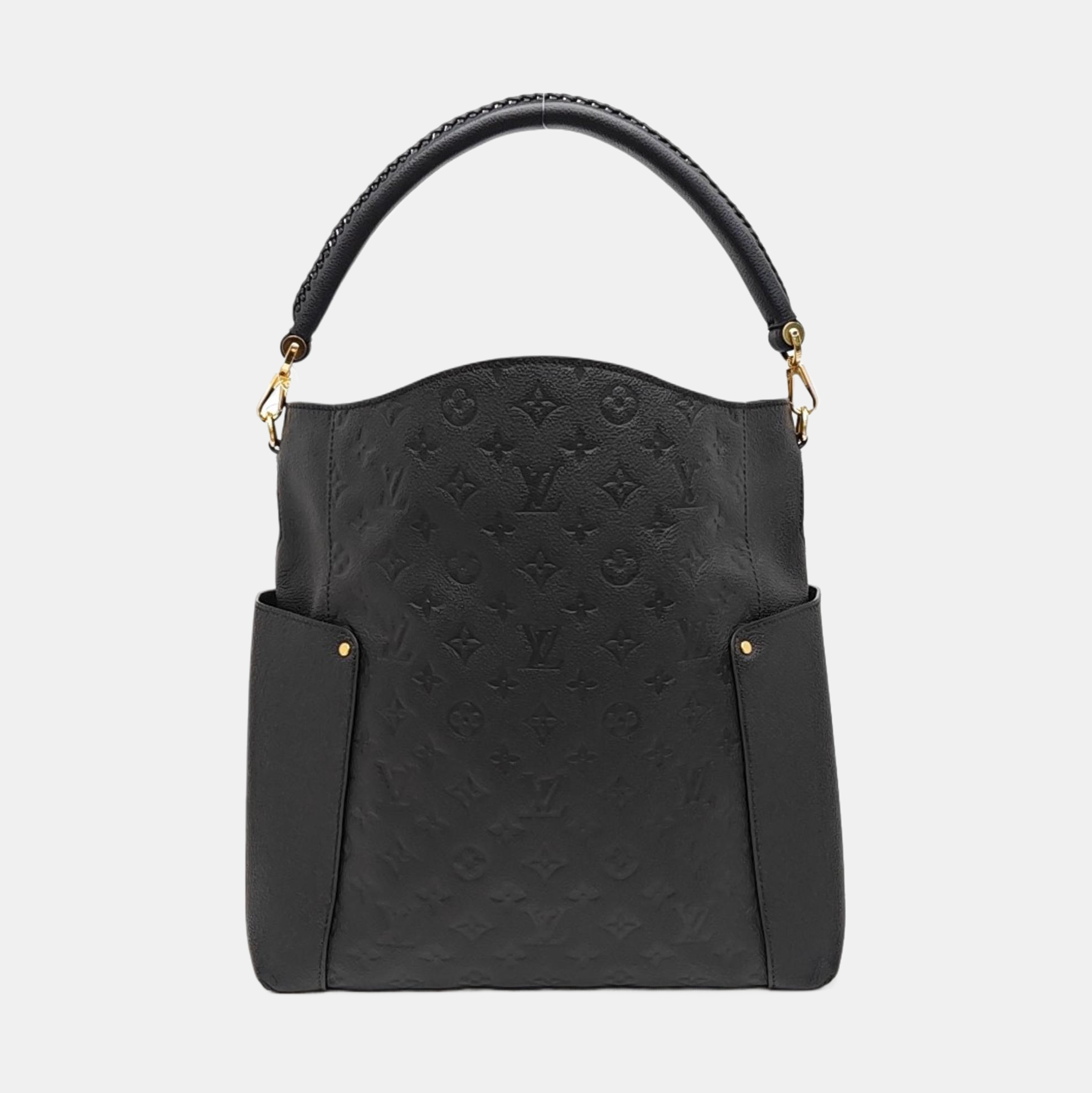 BAGATELLE Monogram Calfskin Black