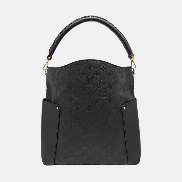 BAGATELLE Monogram Calfskin Black