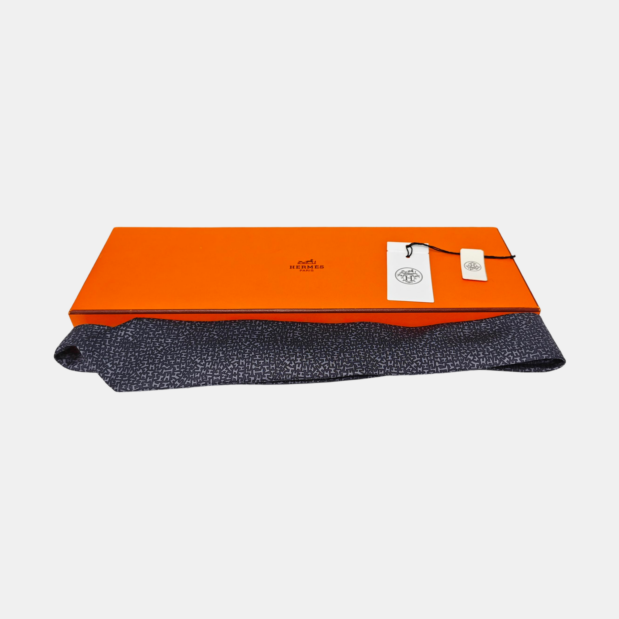 Mulberry Silk Tie Gray