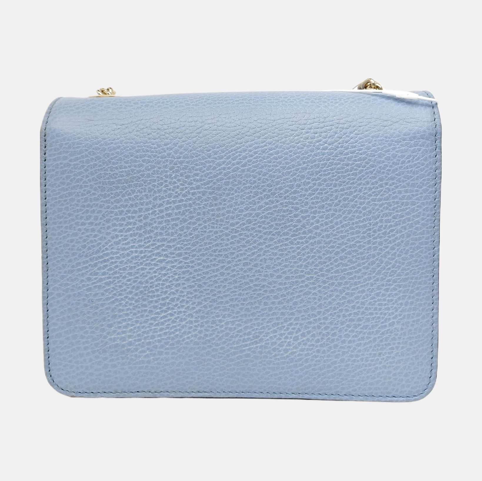 Interlocking G Small Calfskin Blue