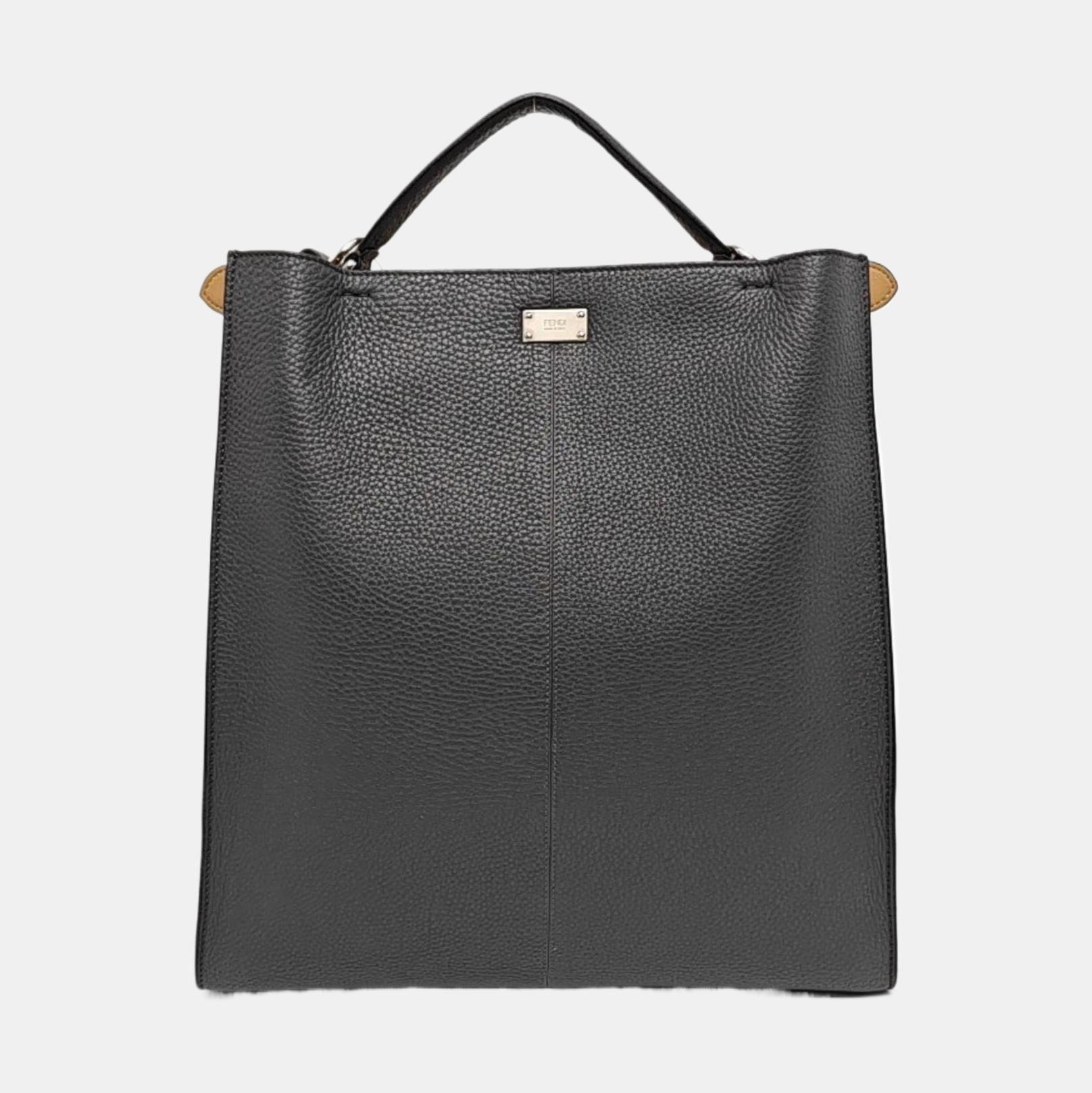 Authenticated pre-owned  Peekaboo Calfskin Grey - Tote Bag at Looply