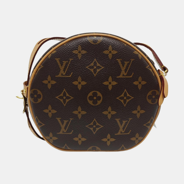BOITE CHAPEAU PM Monogram Coated Canvas Brown