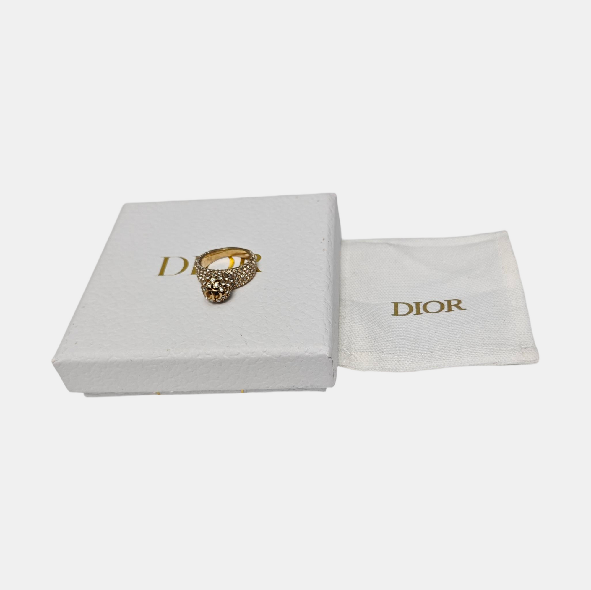 Metal Gold Ring EU 53
