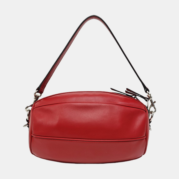 Lambskin Shoulder Bag Red