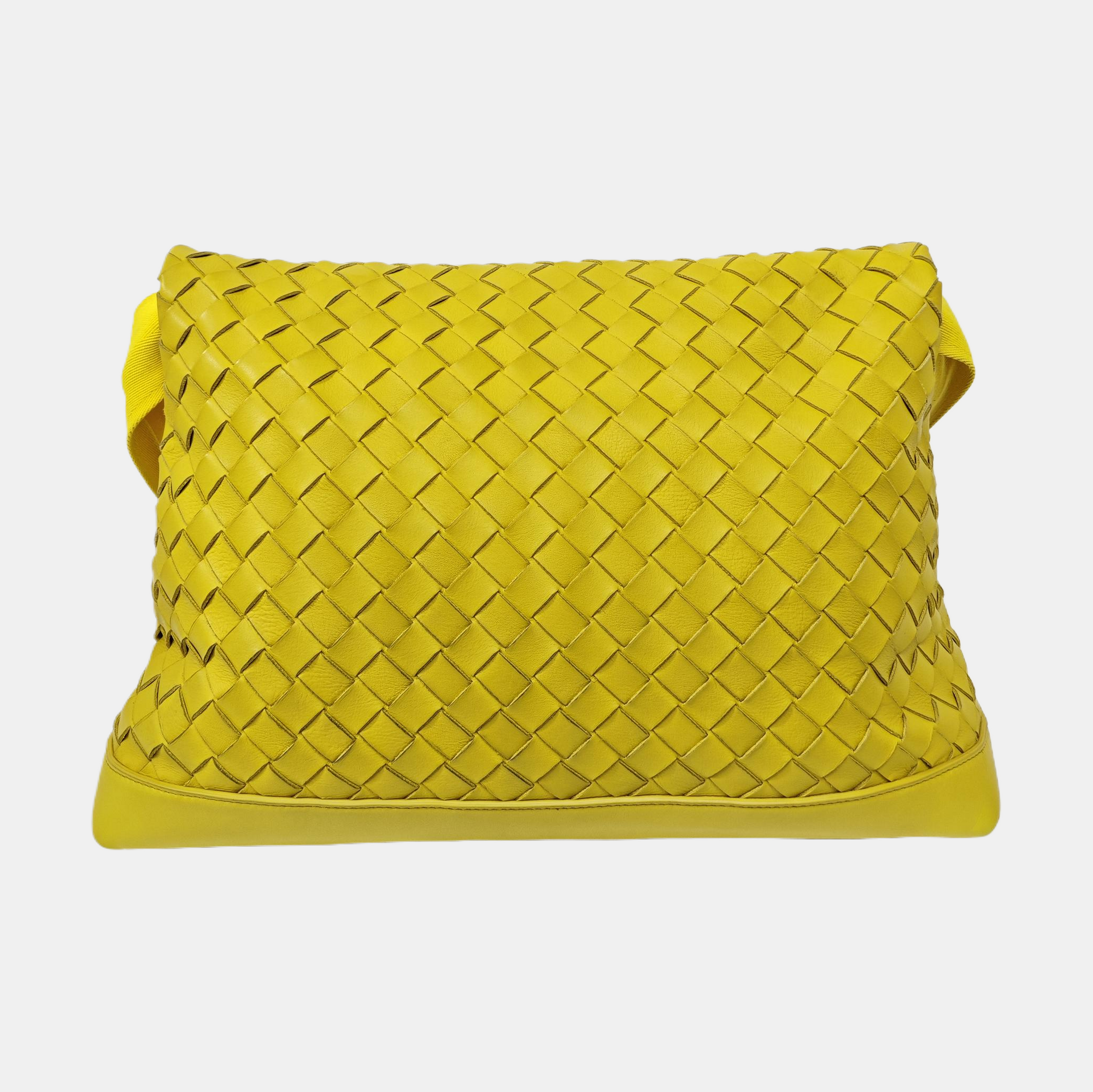 Calfskin Shoulder Bag Yellow