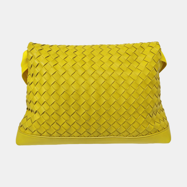 Calfskin Shoulder Bag Yellow