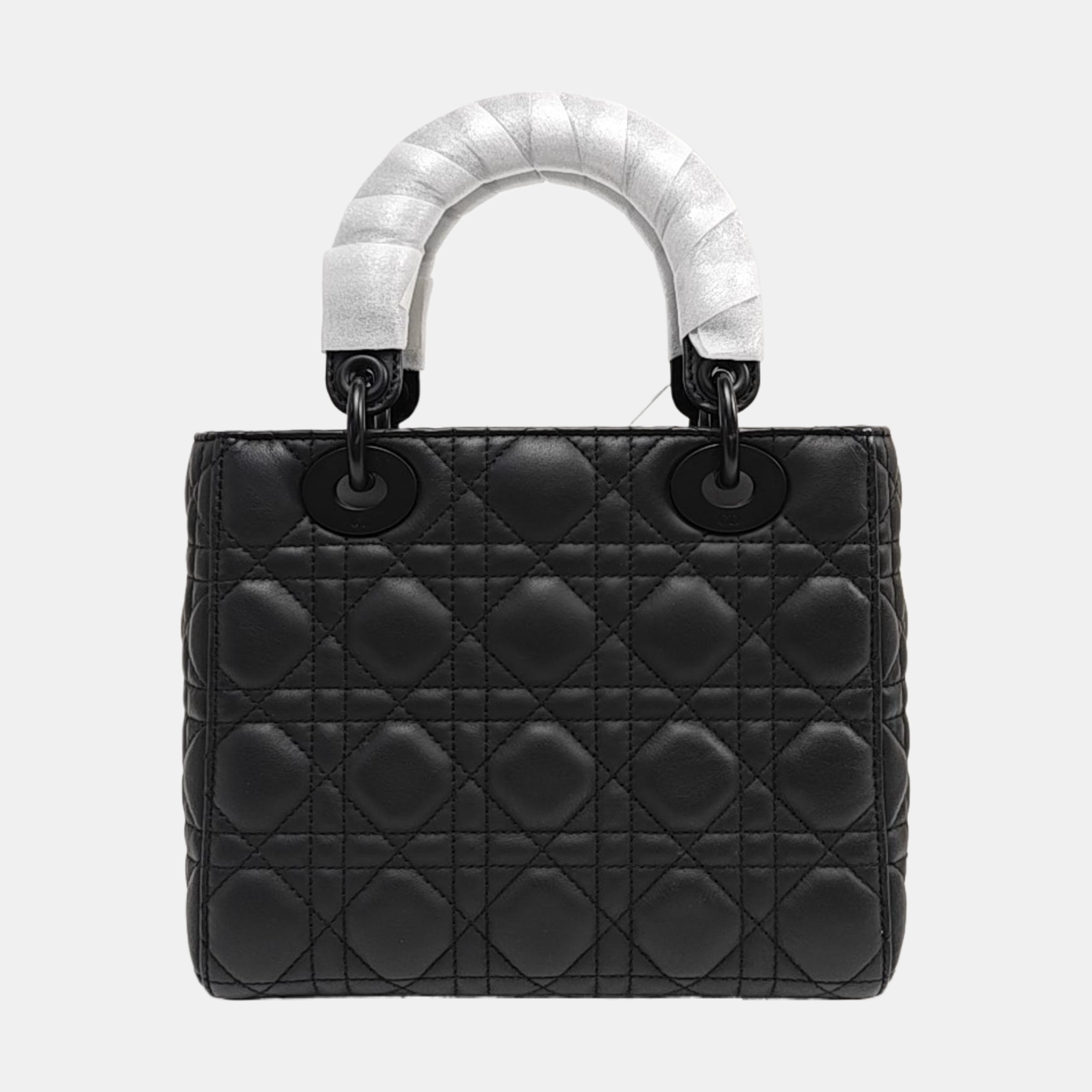 Lady Dior Small Cannage Calfskin Black