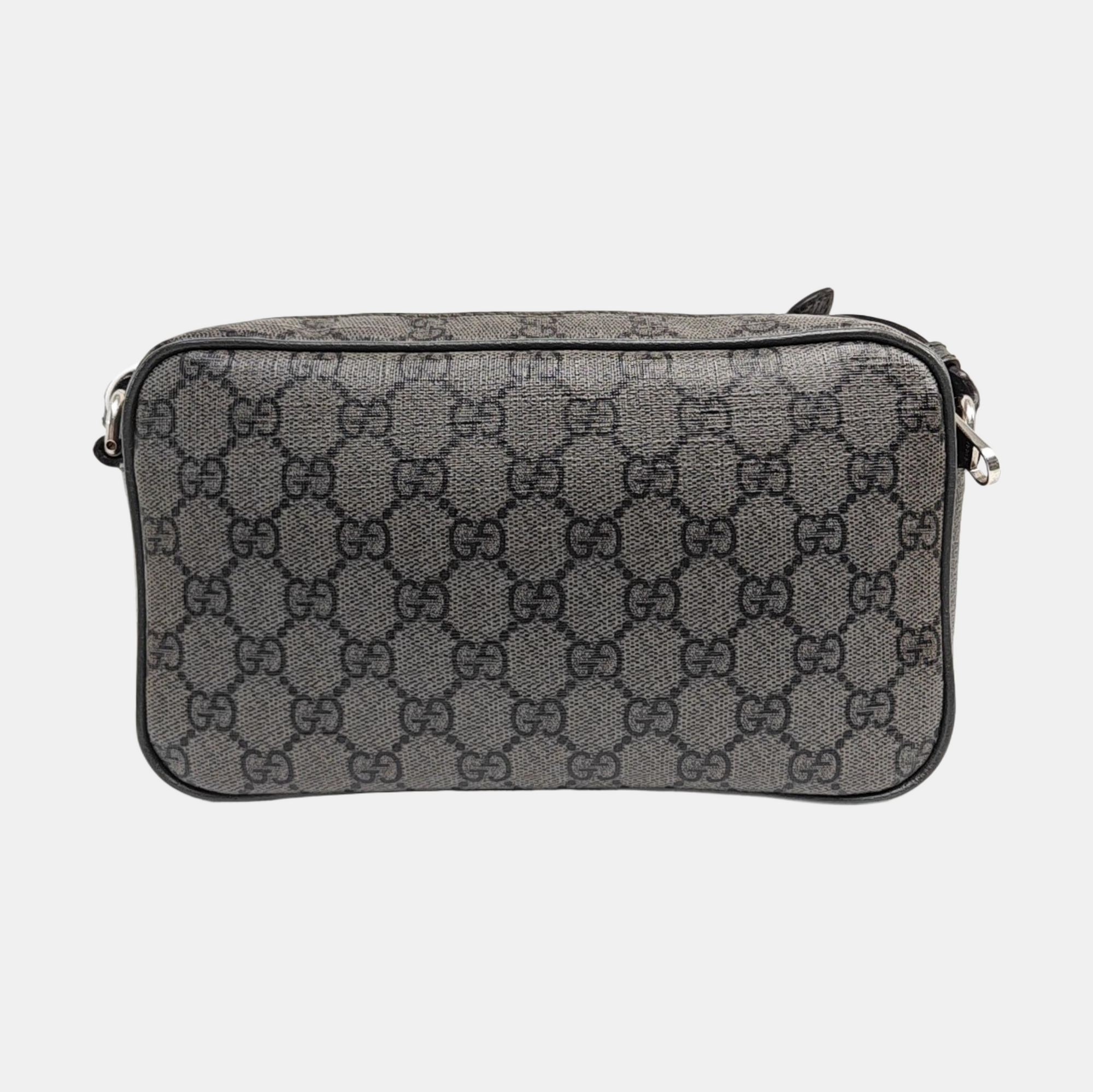 Ophidia Small Coated Canvas Gray