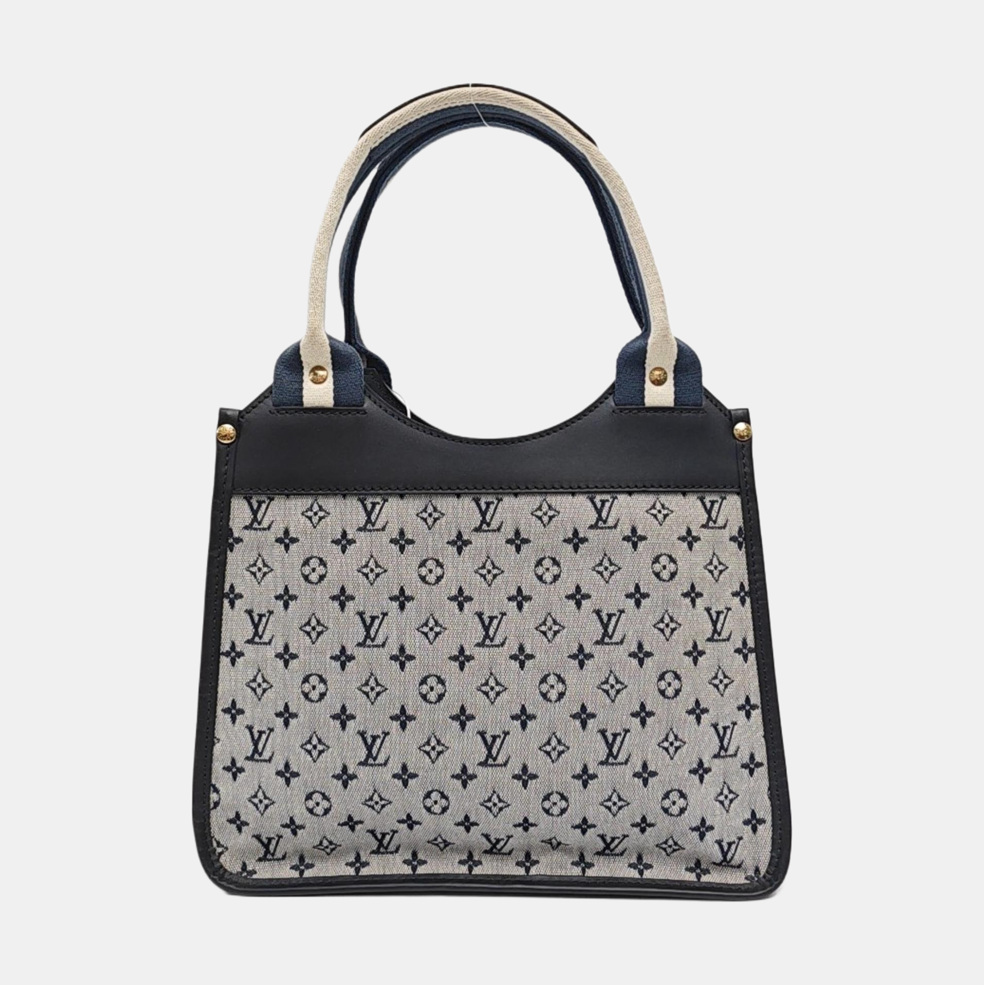 KATHLEEN Mini Monogram Canvas Gray