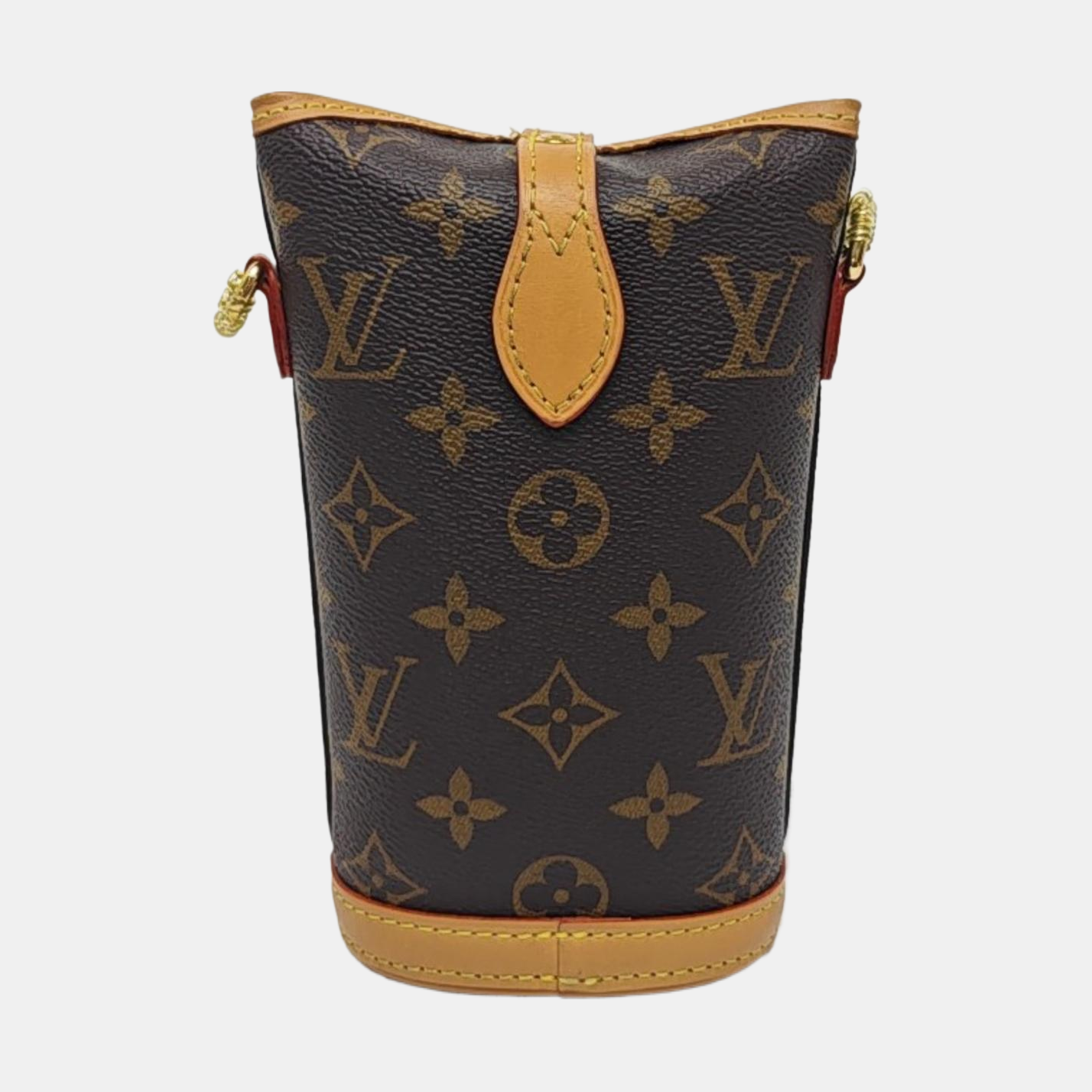 FOLD ME Monogram Coated Canvas Brown