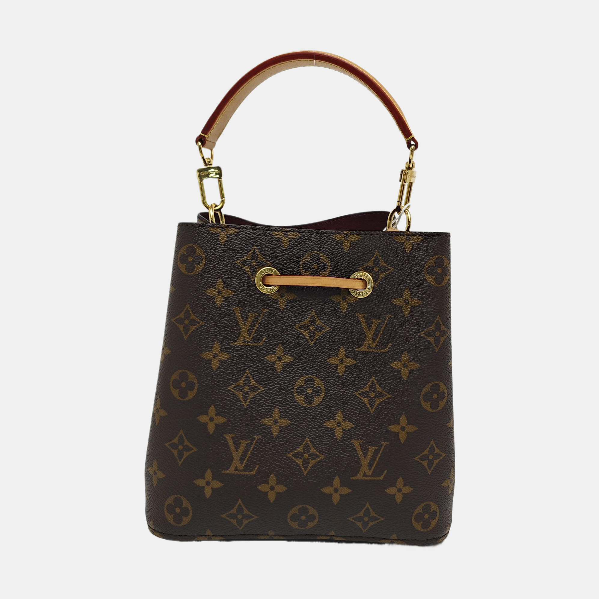 NÉONOÉ BB Monogram Coated Canvas Brown