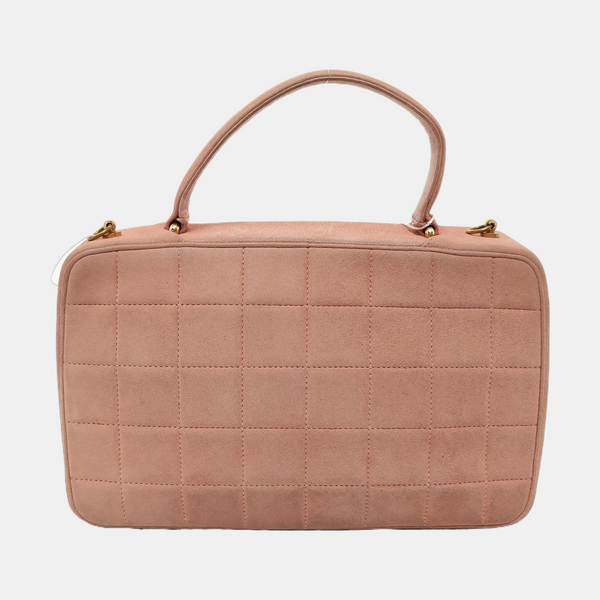 Quilted Suede Pink