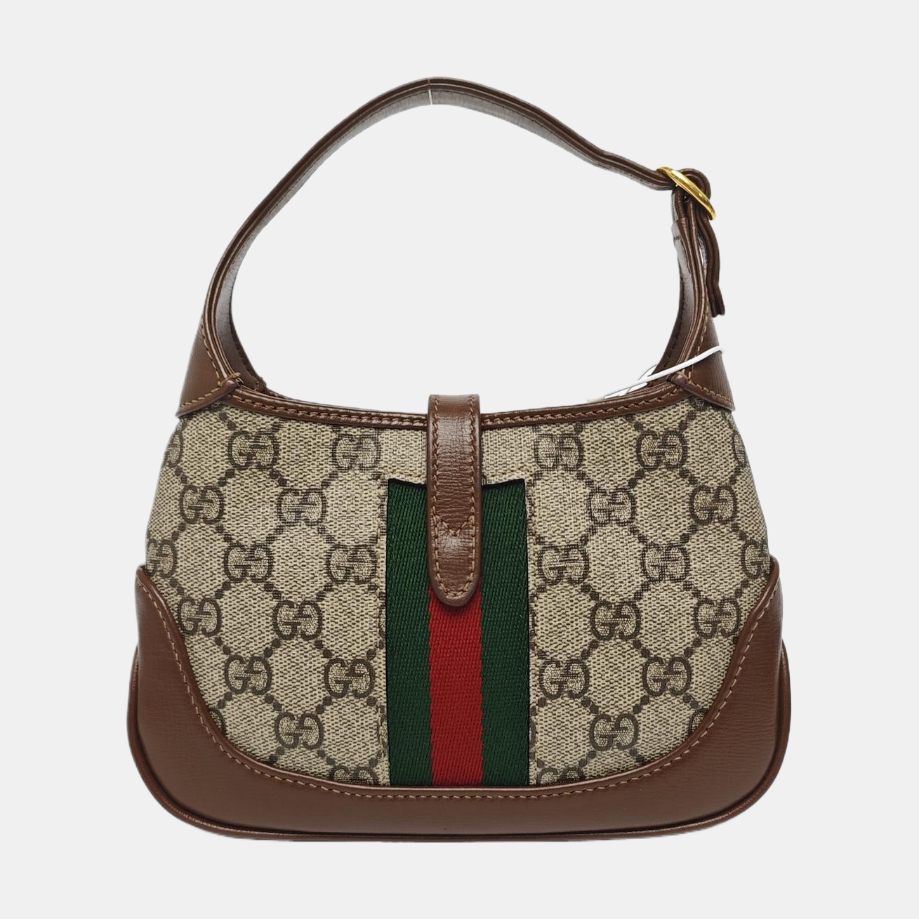 Jackie 1961 Mini Monogram Coated Canvas Beige
