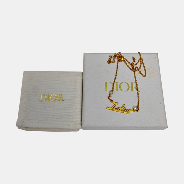 J'adior Metal Gold Necklace