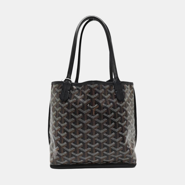Anjou Mini Coated Canvas Black