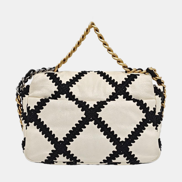 CHANEL 19 Pequeño Piel de Becerro Acolchado Multicolor