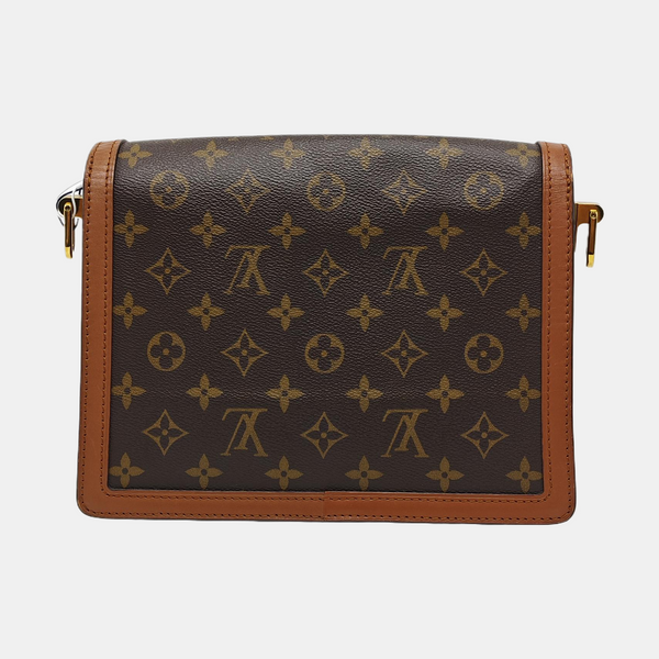 DAUPHINE MM Monogram Coated Canvas Brown