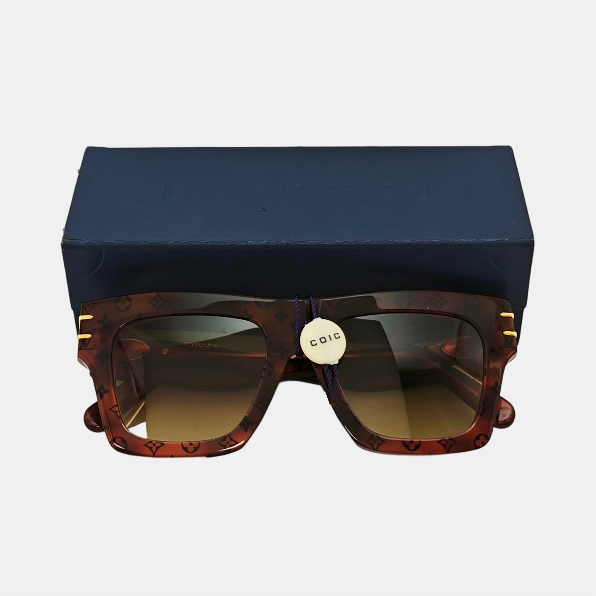 Synthetic Sunglasses Brown