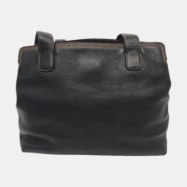 Calfskin Tote Bag Black