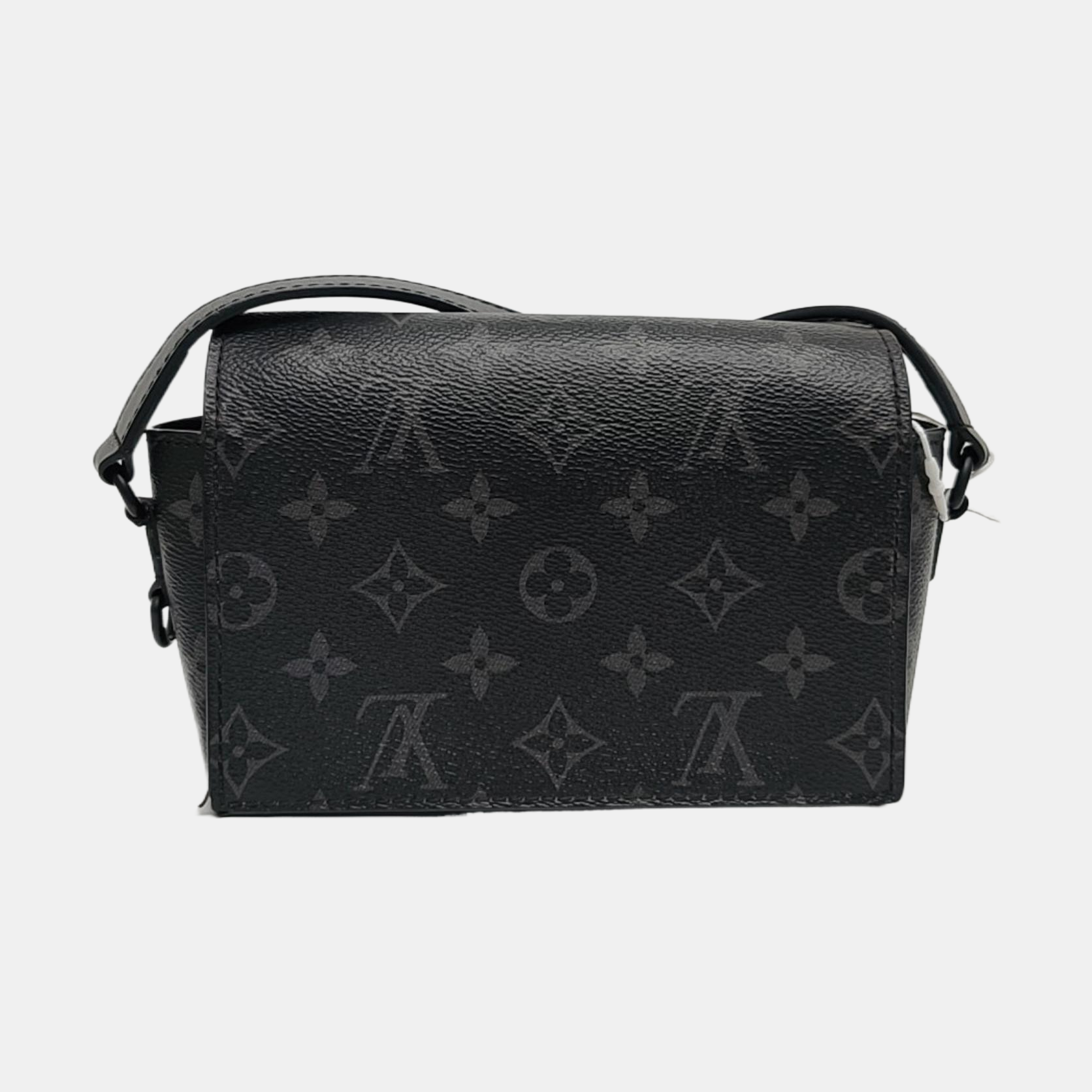 STEAMER Mini Monogram Coated Canvas Black