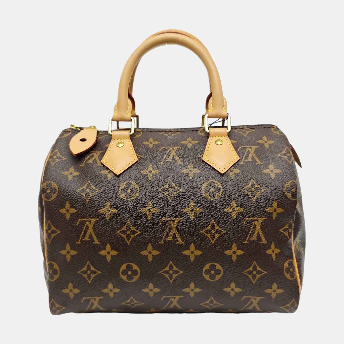 SPEEDY 25 Monogram Coated Canvas Brown