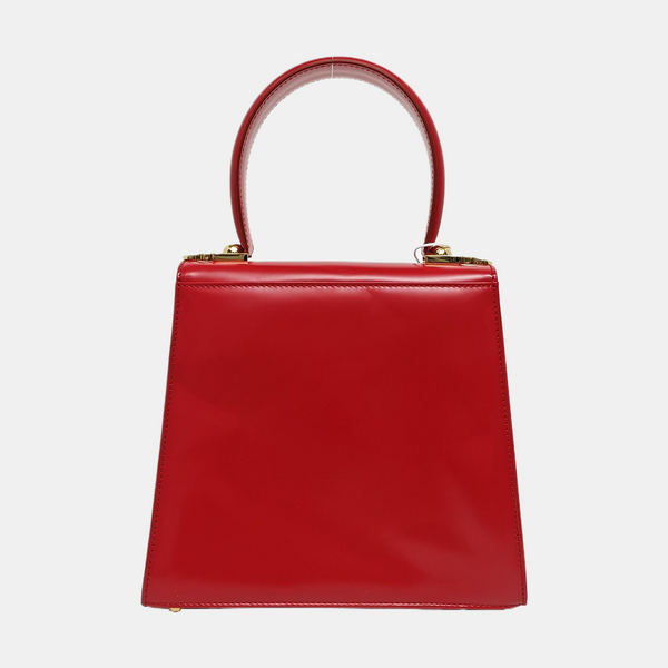 Kelly Small Calfskin Red
