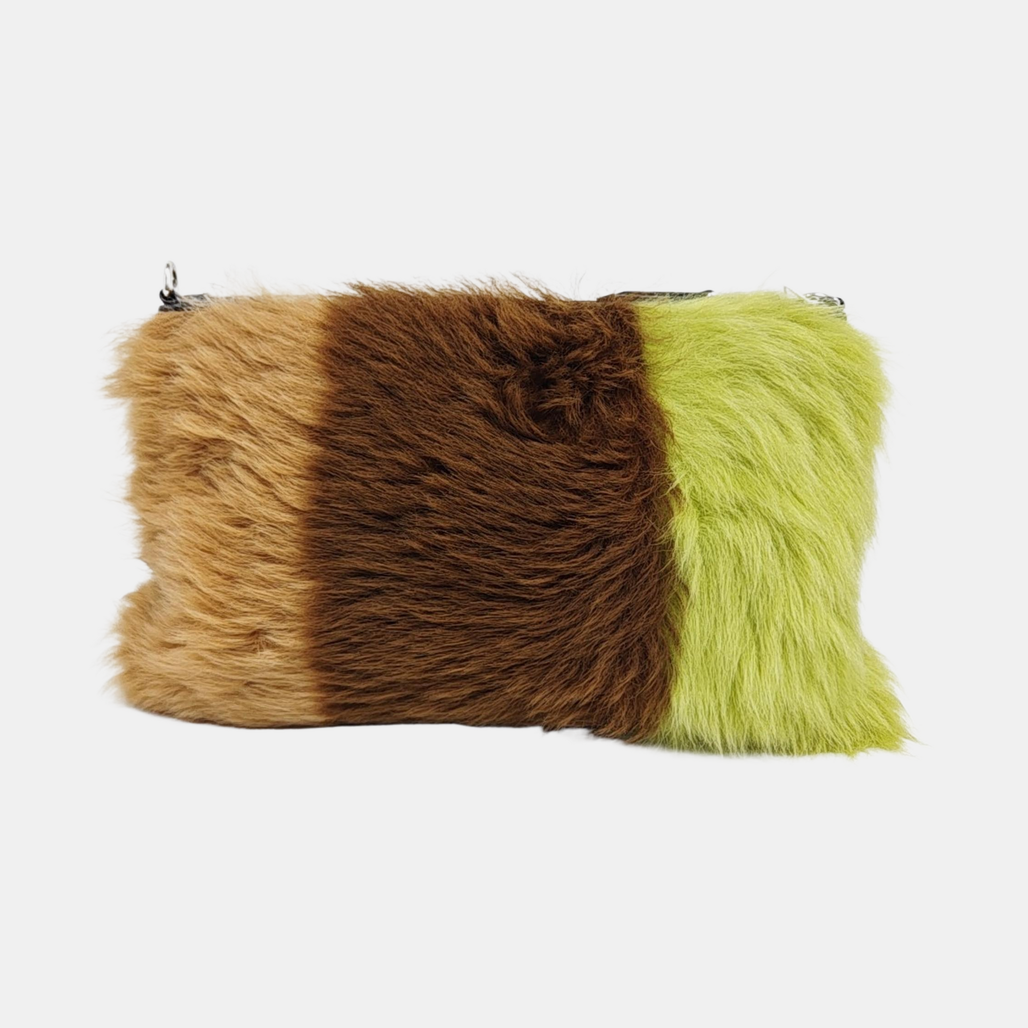 Fur Clutch Multicolor