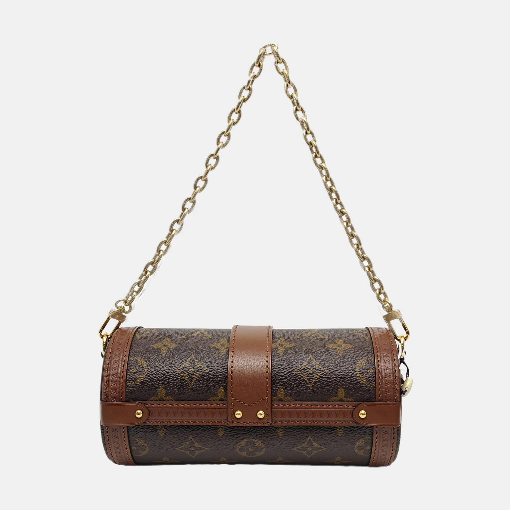 PAPILLON 19 Monogram Coated Canvas Brown