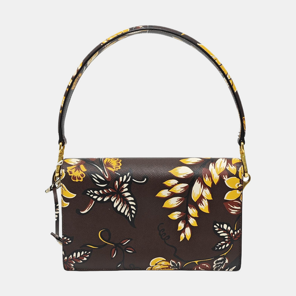 Calfskin Top Handle Bag Multicolor